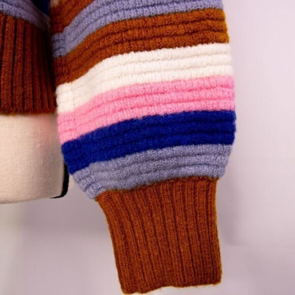 NEW Madewell‎ Striped Springview Cardigan Sweater. Size XS - Picture 11 of 16